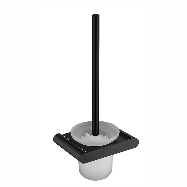 304 stainless steel good quality towel rail matt black single towel bar