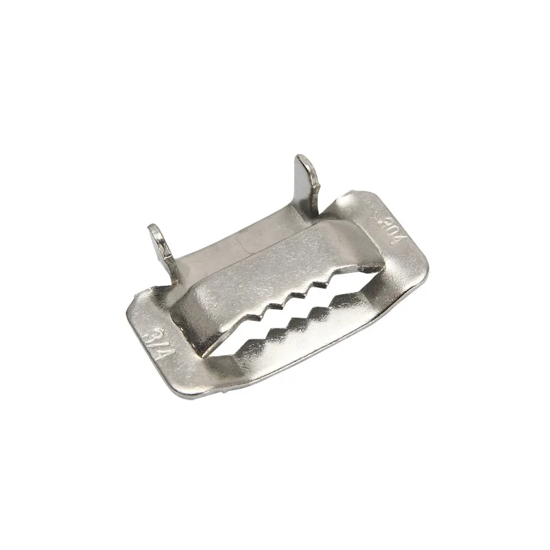 AISI 304 T L type stainless steel buckle for banding strap