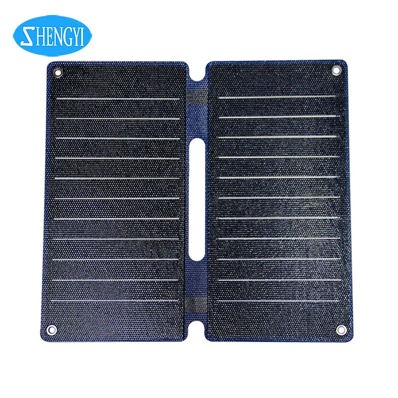 Factory Direct Price Portable Sunpower Mini 14W Solar Panel Foldable Solar Cells Panels For Outdoor Camping Climbing