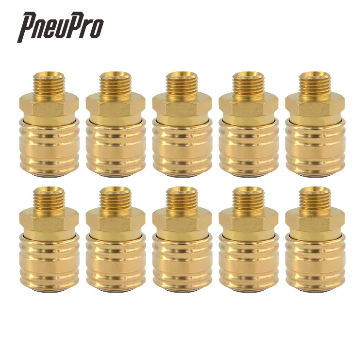 
DN 7.2 pneumatic G 1/4 male quick air coupling brass 