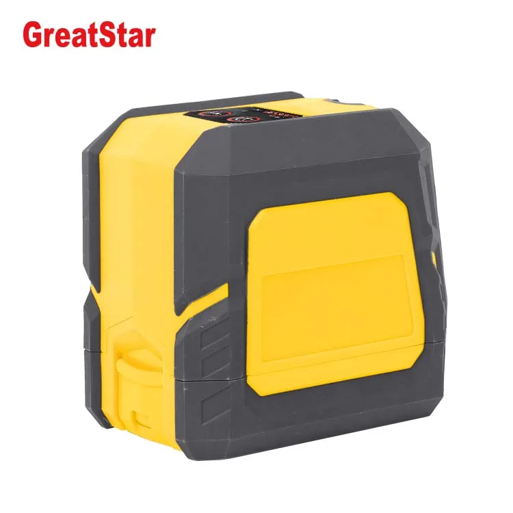  Hot Selling Laser Beam Self-Leveling 10M Cross Line Vertical Horizontal Measuring Tool with Plumb
