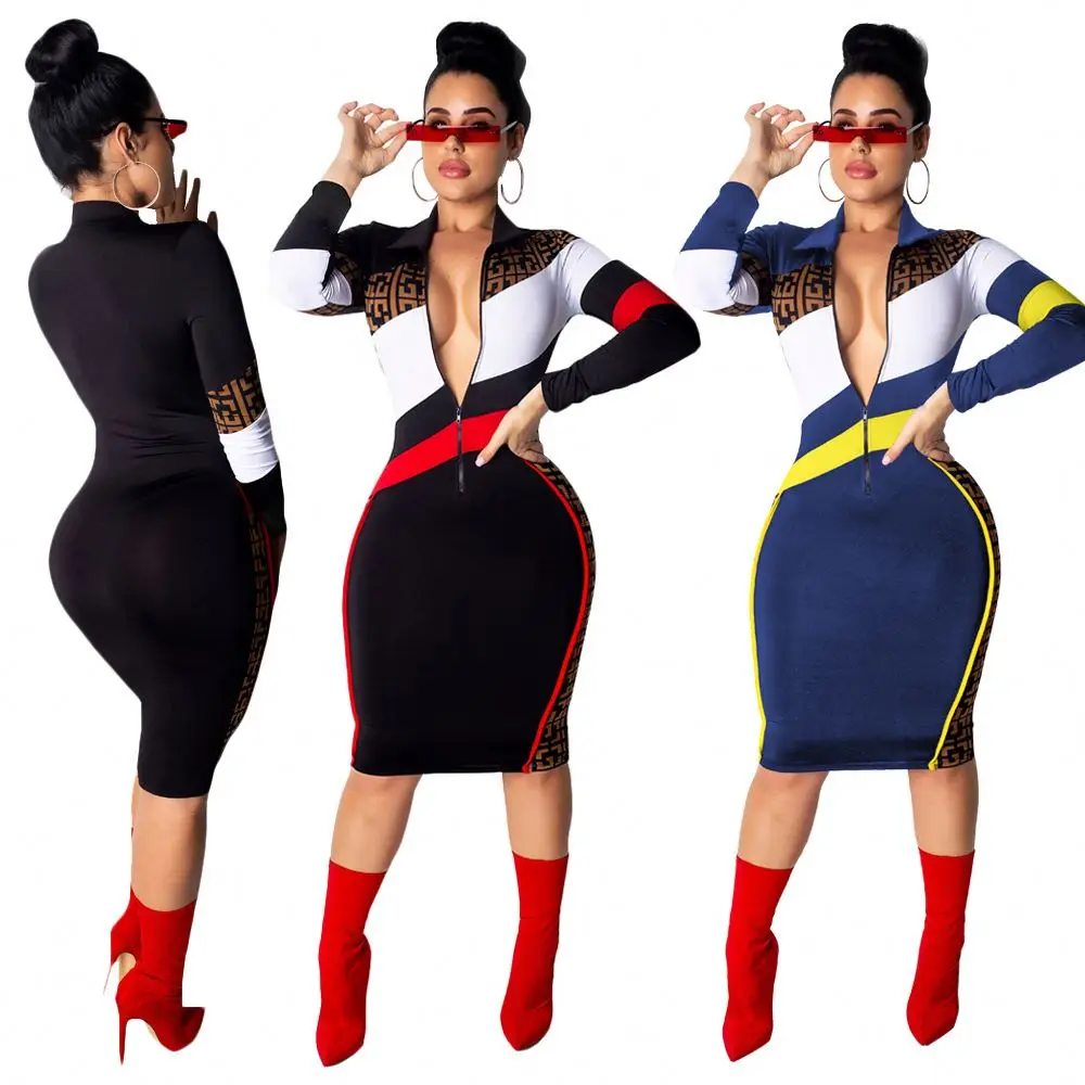 2021 Новое поступление повседневные платья оптовая продажа Летняя женская одежда модные женские элегантные сексуальные вечерние облегающие