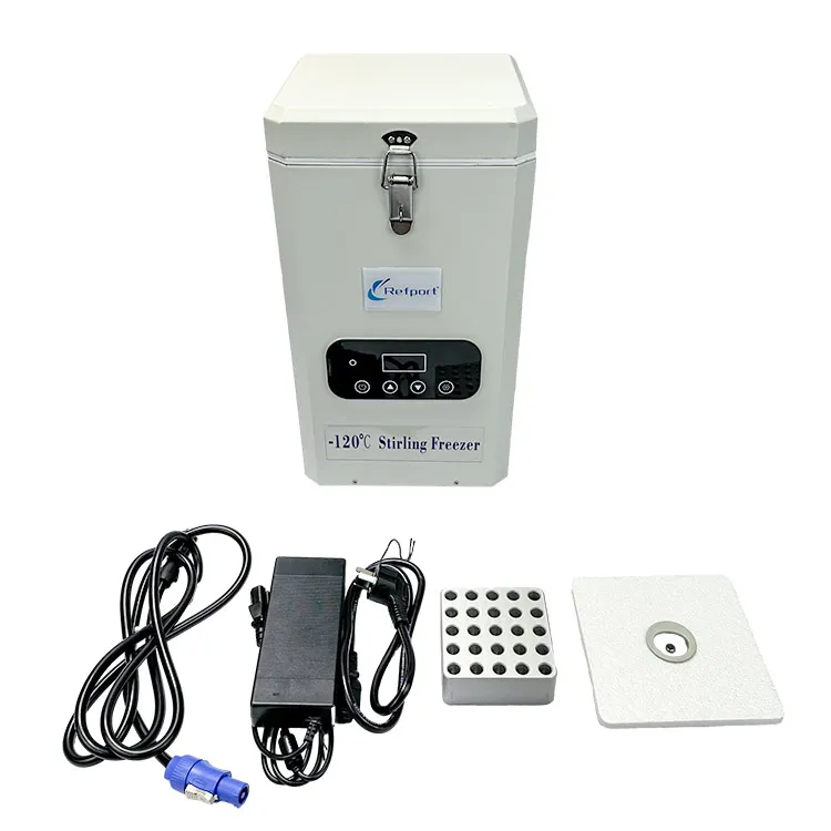 2L -120 Degree Lab Blood Bank Vaccine Medical Low Temperature Freezer