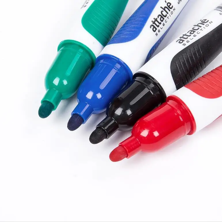 Europe New design high quality dry erase whiteboard marker pen with comfortable rubble grip