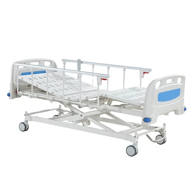 D303LZC OEM / ODM Medical Bed 3 Crank 3 Function ICU Nursing Hospital Bed for Patients