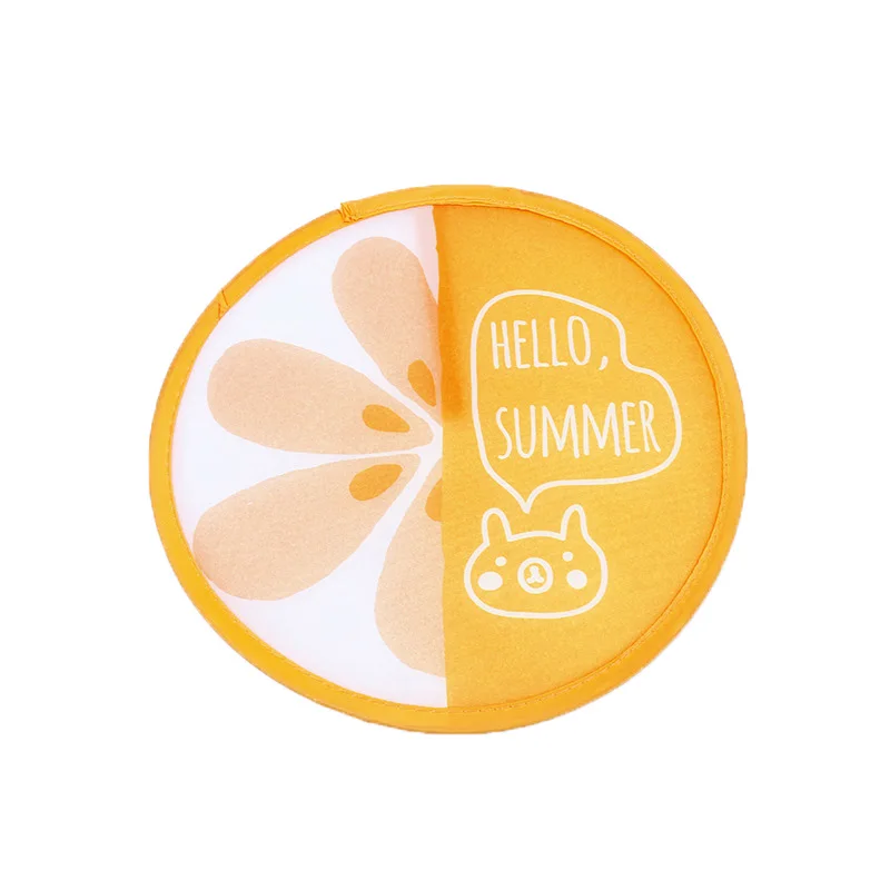 
Customized nylon folding Flying Disc with pouch,fold up Flying Disc 