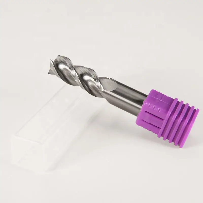 3 Flutes 4 Flutes Square End Mills Large Helix Angle Tungsten Carbide Milling Cutters CNC Lathe Cutter