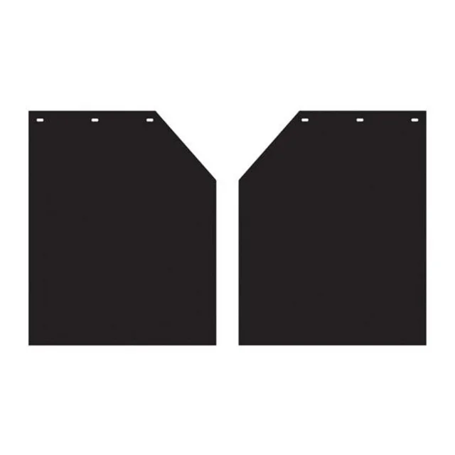 24x24/24x30/24x36 Spray Mud Guard PVC PP Plastic Rubber Front Rear Mud Flap for Semi Truck Trailer