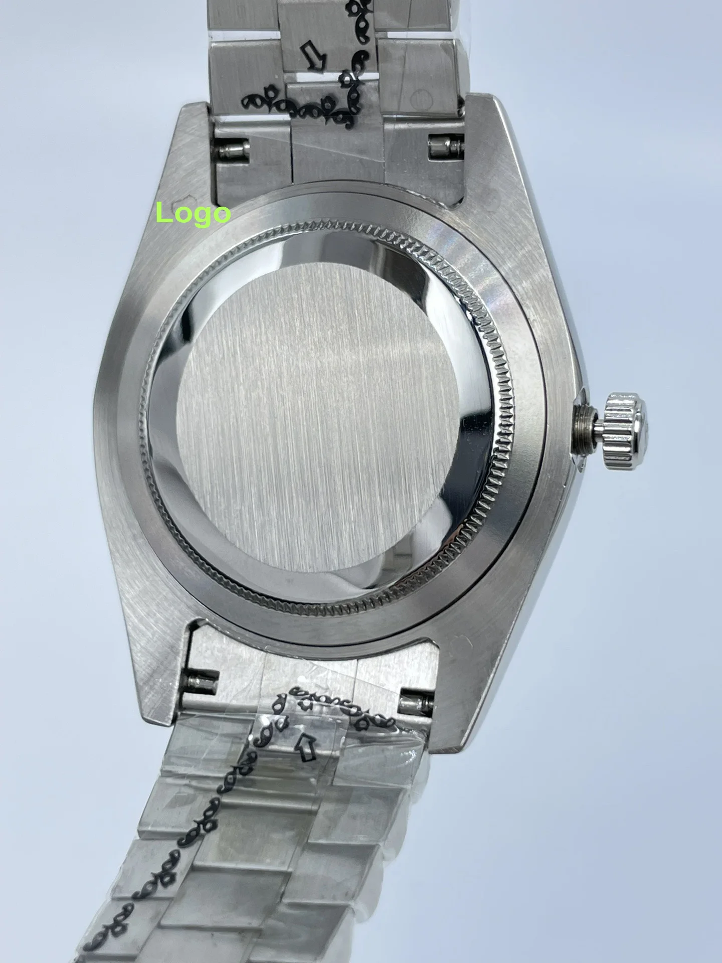 Customized luxury diamond ate automatic mechanical movement stainless steel luminous watch watch Arabic numeral watch