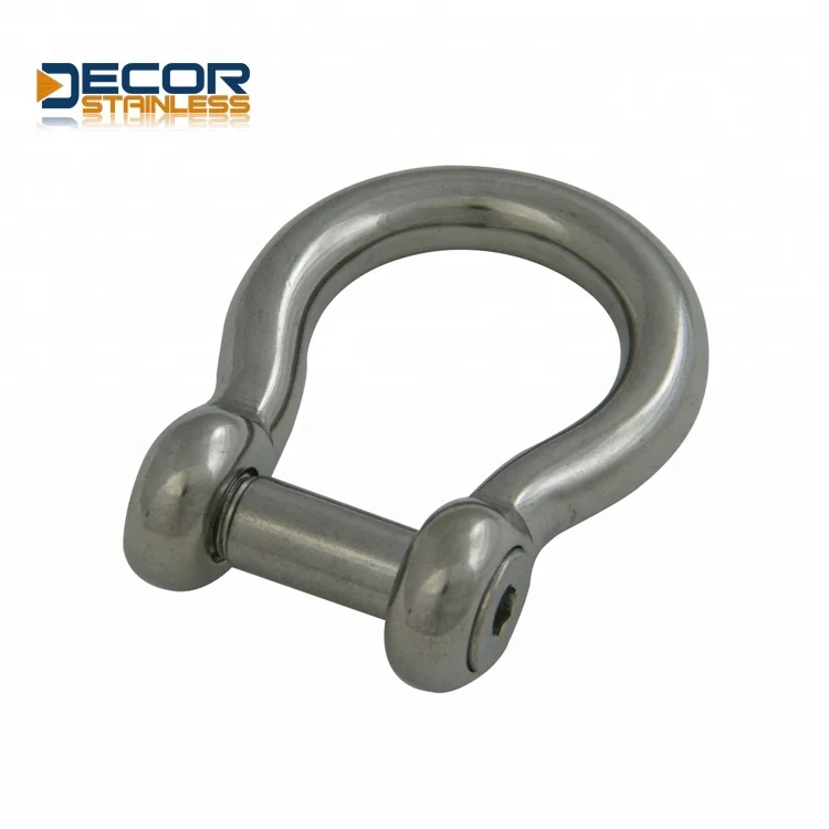 Highly Polished durable factory supply common Spring Snap Hook D Type With Screw