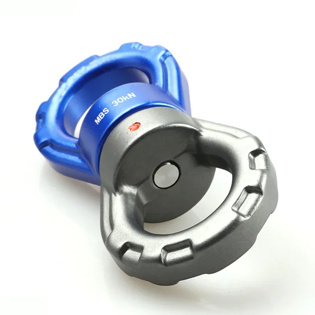 Mini Pulley Block 30KN Single Sheave Pulley Swivel Rotational Device Rope Swivel