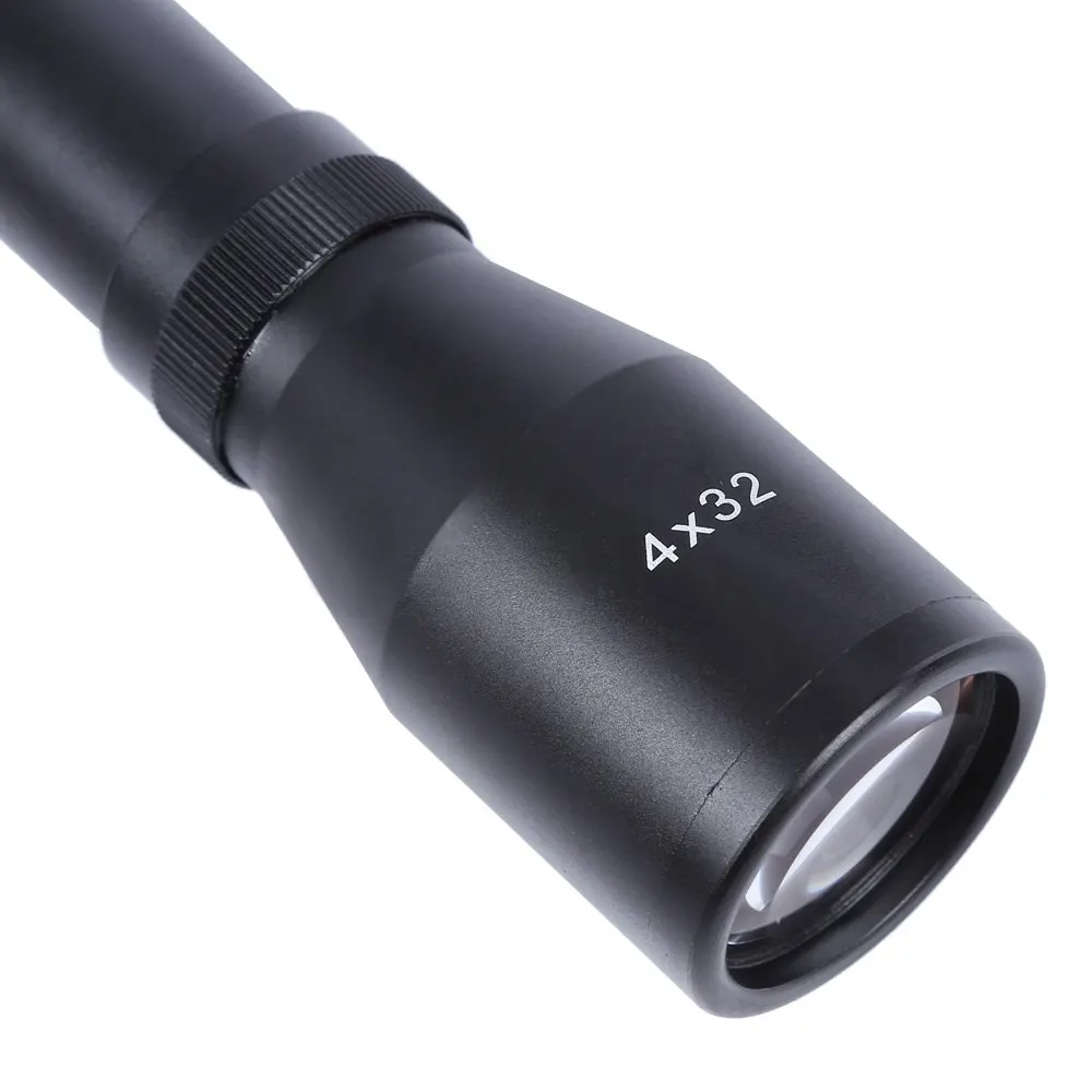 4x32 D gun and weapons riflescope Hunting Optic Sight air rifle scope Tactical With 11/20mm Rail Mount