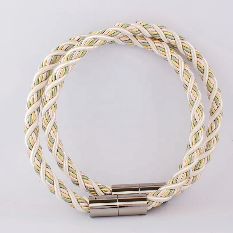 European curtain hanging ball curtain accessories double ball tassel tie belt tie rope long beard spike 208007