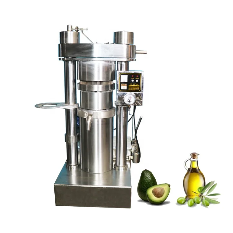 Castor oil press machine hydraulic type cold press coconut oil machine cooking oil pressers press machine