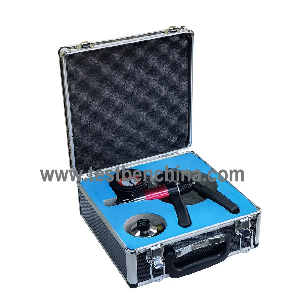 Common Rail Diesel Injector Valve Tightness Test Tools Pressure Control Valve Assembly Sealing Test Tool