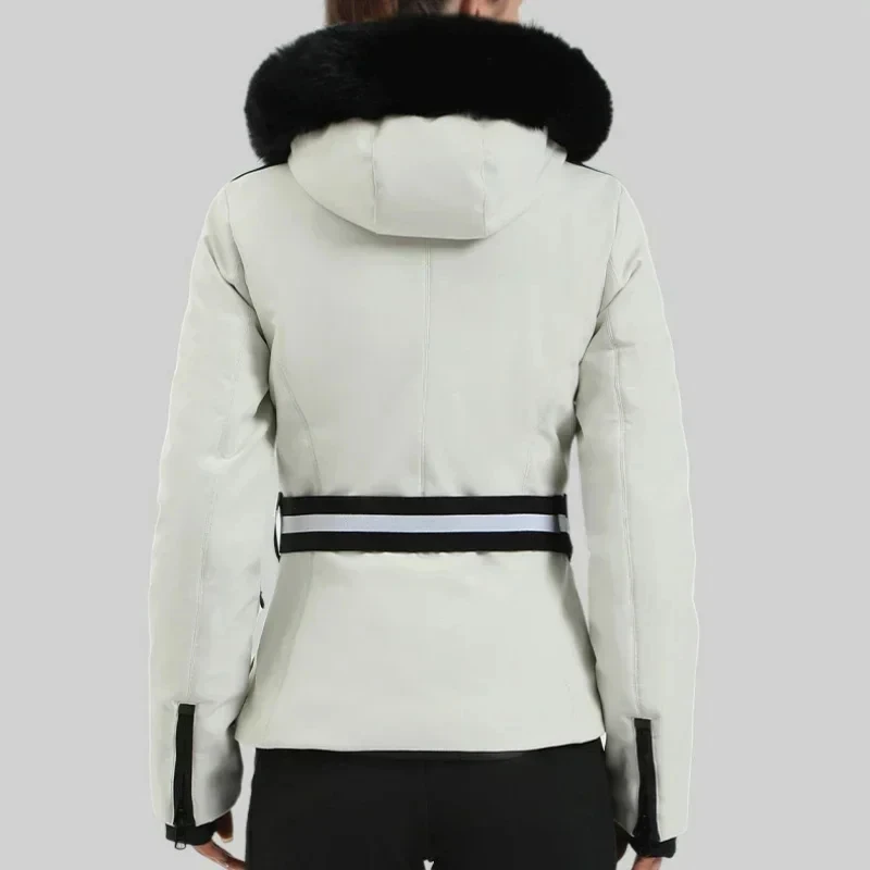 Ski Jackets Mountain Winter Hooded Woman Snowboard Clothes Outdoor Sports Skiing Overcoats Windproof Thermal Snow Tracksuit