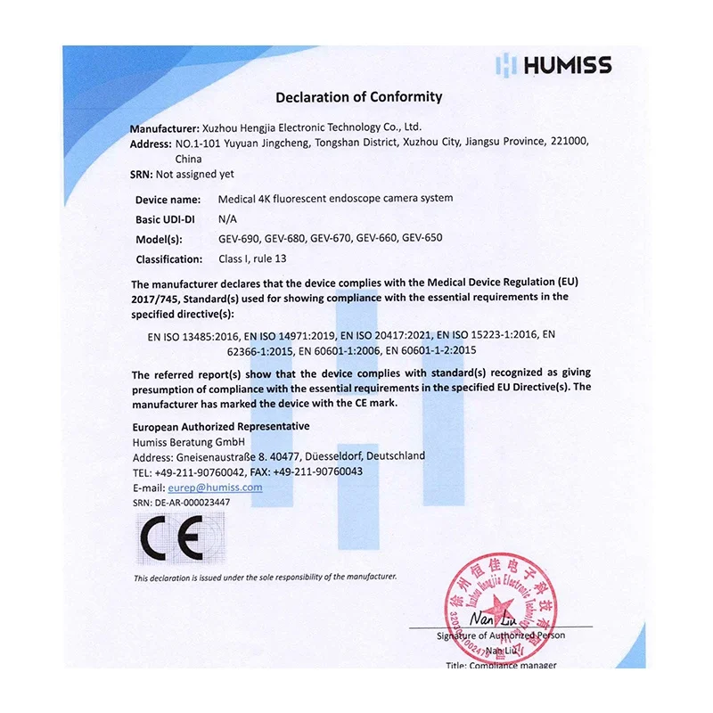 4K Fluorescence Imaging Endoscopy Set Ultrasonic Electronic Equipment Electric Gynecological Surgery Metal Plastic System