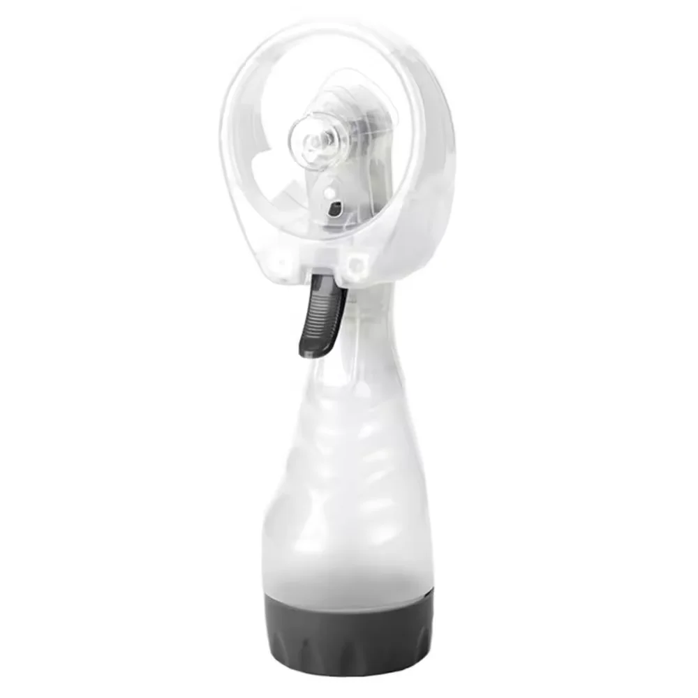 Mini Water Bottle Spray Cool Mist Fan Plastic Outdoor Travel Handheld Portable Cooling Spray Fan