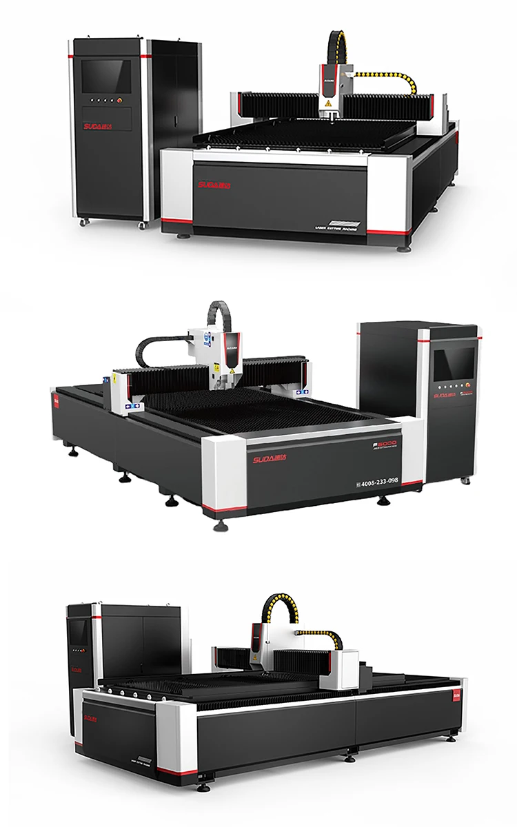 SUDA SD series  OEM Factory Single Platform 6000W 4020 Fiber Laser Cutting Machine for metal with cheapest price