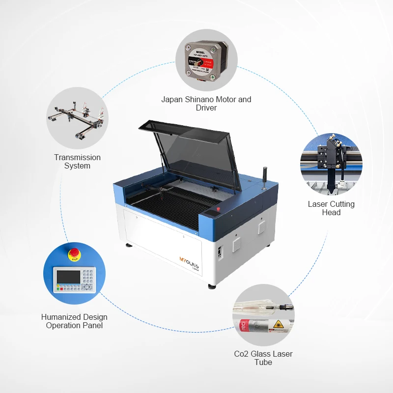 upgraded model laser engraving machine 960 with Independent lifting table co2 laser cutter and engraver