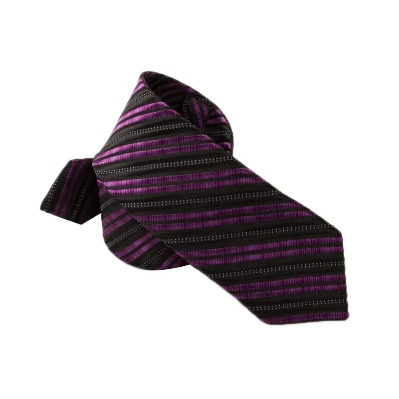 high quality formal striped dot floral polyester business neckties for adults