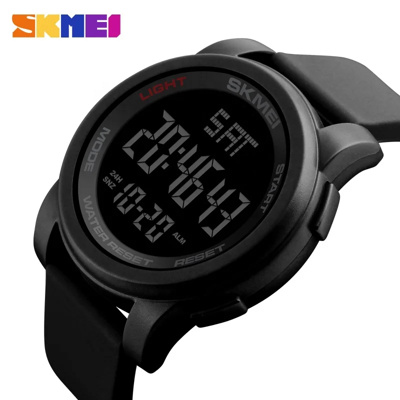 skmei 1257 superior quality 3atm fashion style watches for men digital countdown watch