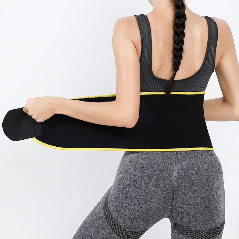 Wholesale Sport Weight Loss Fat Burning Slimming Ab Sweat Sauna Support Waist Trimmer Women Waist Trainer Belt