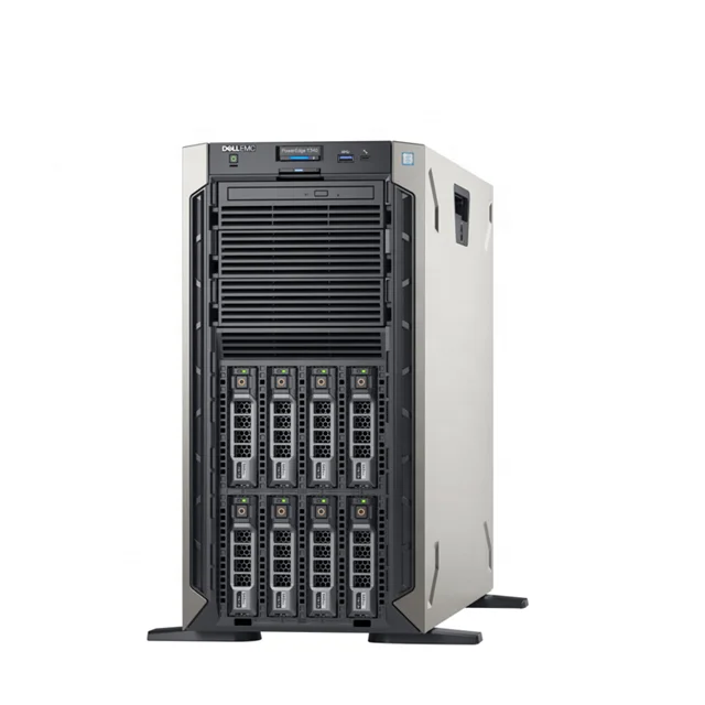 Двойной блок питания 450 Вт 5U Tower Poweredge E-2124/2*16G/2*1T Сервер Dell T340