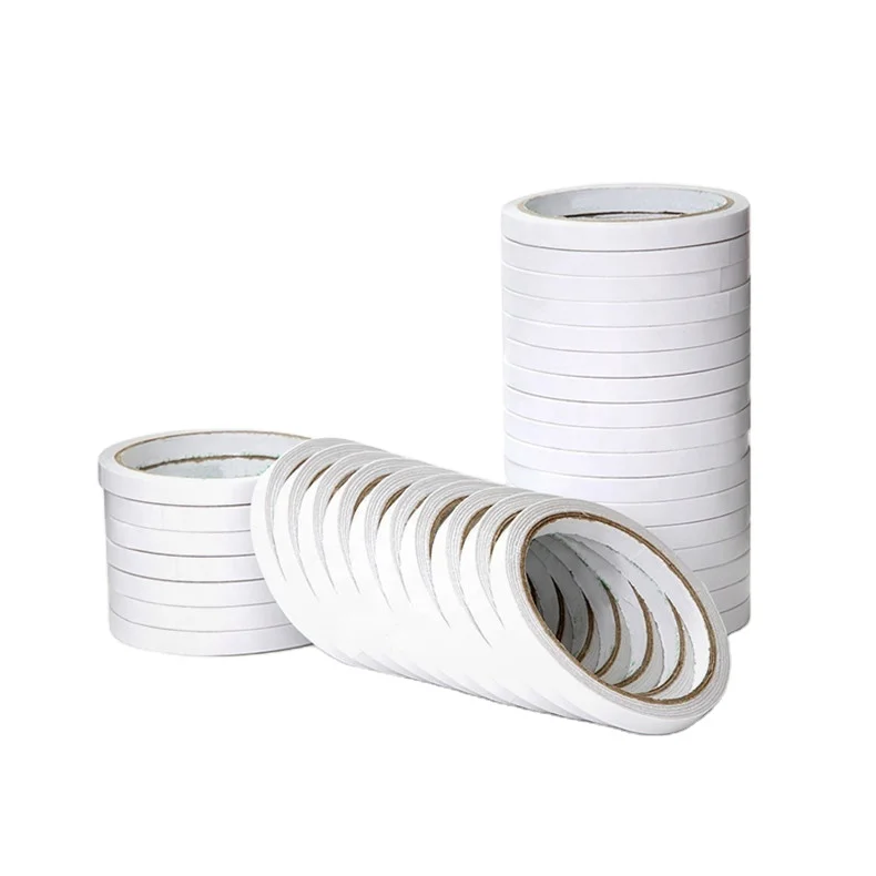 Factory Most Popular 80U Hot Melt Double Sided Adhesive White, Easy to Tear, Strong Adhesive for Packaging