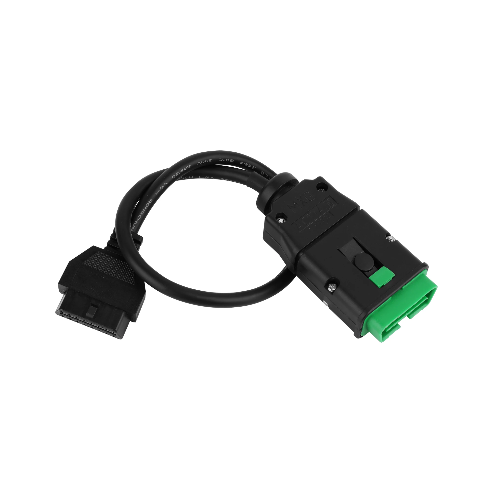 Factory Custom OBD2 OBDII OBD 12V 24V plug  connector cable