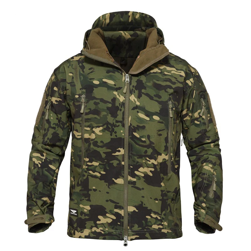 Tactical Waterproof jacket for men Army Camouflage coat Windbreaker Jackets Military uniform