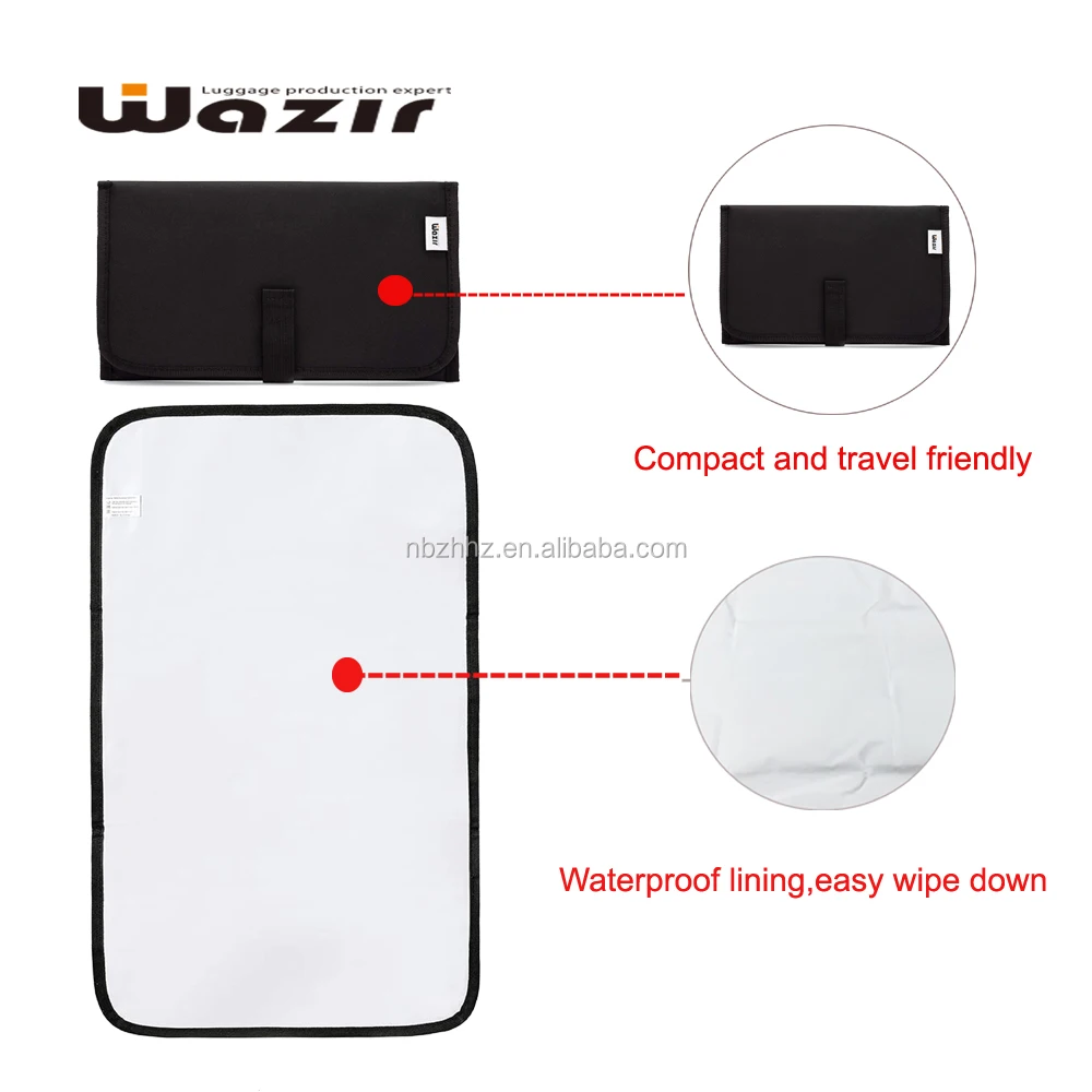 Baby Portable Changing Pad Diaper Bag Changing Mat Travel Changing Station