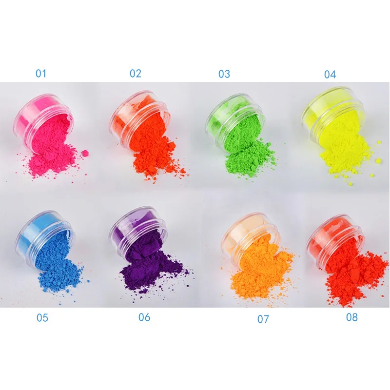 Custom logo eye shadow makeup eyeshadow pigment 8 colors matte neon eyeshadow private label