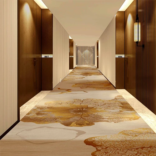 Factory Supplier   Hotel Equipment Wall to Wall Carpets Corridor  Guestroom Office Flooring  Nylon Carpet