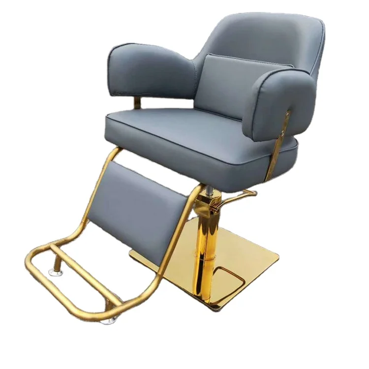 
New Cheap Price Hairdressing Barber Pink Kids Nail All Purpose Manufacturer Vintage Reclining Styling Chair Salon 