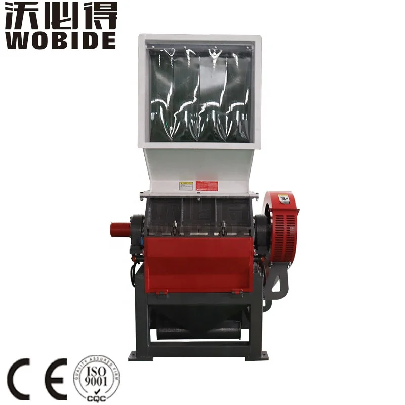 Waste Plastic Recycling Pelletizing Machine Crusher For Crushing PET Bottle