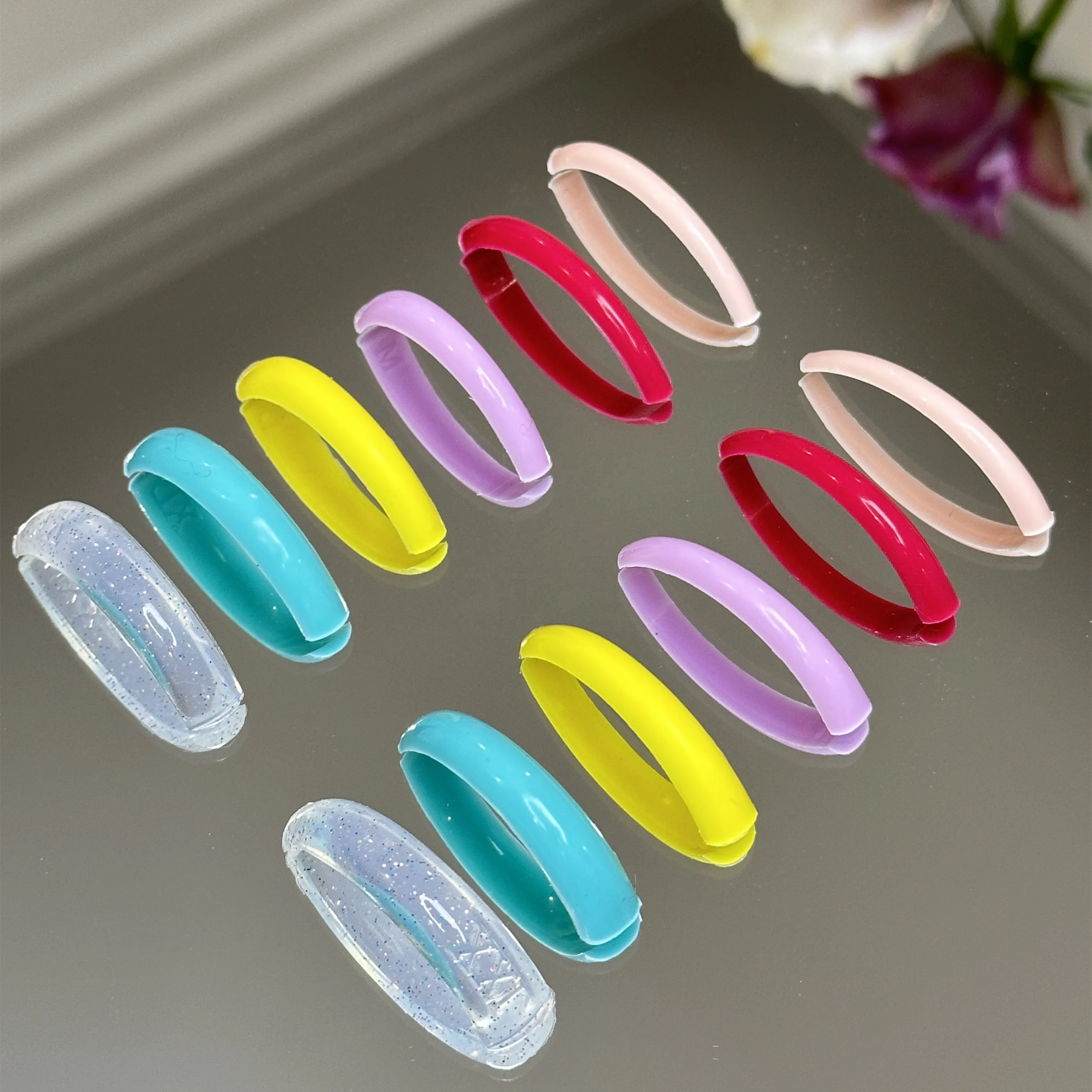 Self Sticky Lash Lift Pad Eyelash Perm Rod  Lash Lifting Shield 6 Size U Curl Perming Pads Colorful Lamination Roller Shieldss