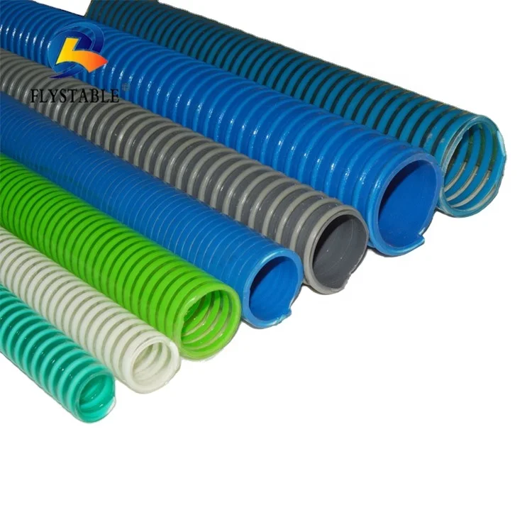 Flexible Agriculture & Construction Pvc Heavy Duty Suction Hose