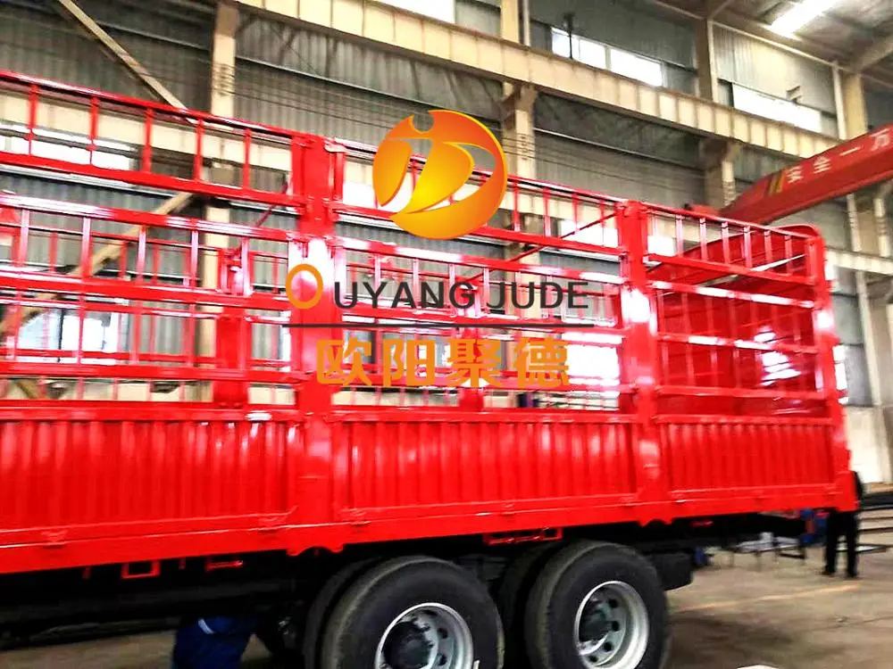 Special Customized short transportation 9.60m High Fence semi trailer