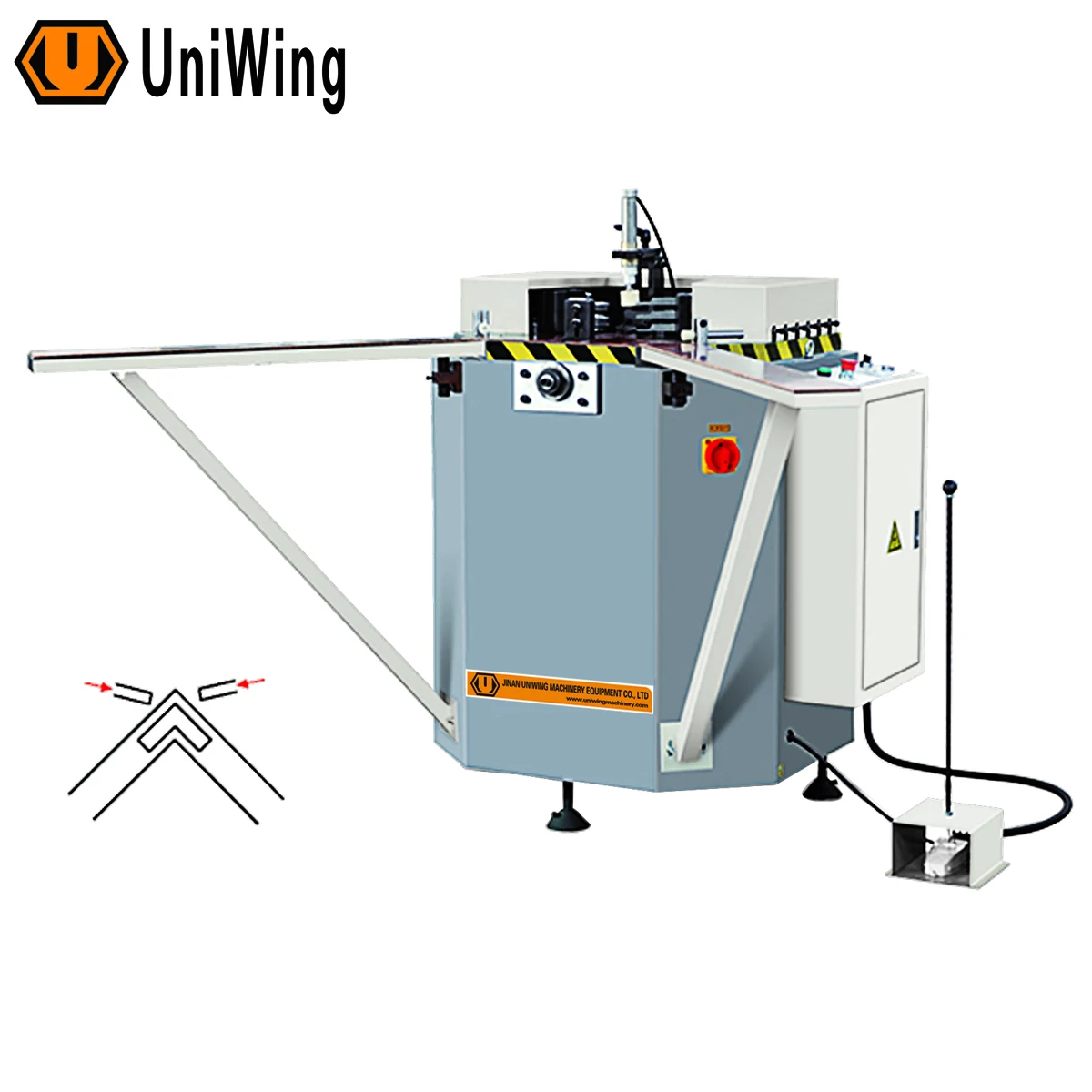 
Single Head Aluminum window and door Corner Crimping Machine for Aluminum profiles 
