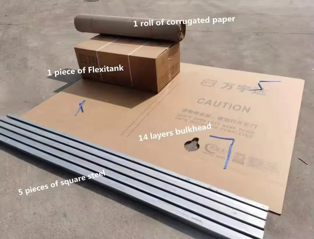 20FT Container Food Grade Flexitank Latex Wine Oil Bulk Liquid Transport