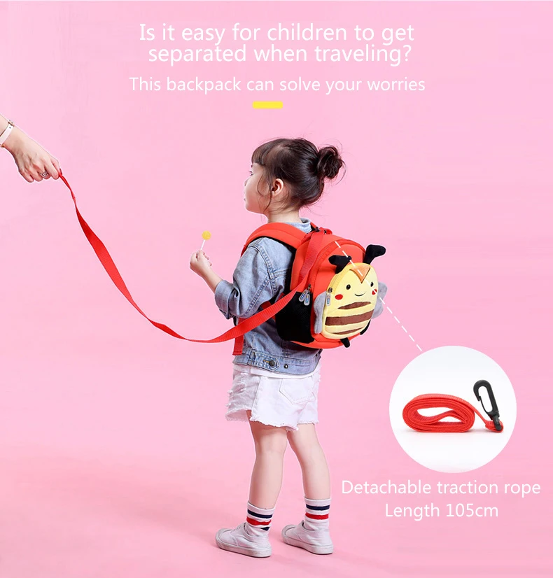 Wholesale Neoprene children backpacks kindergarten schoolbag kids