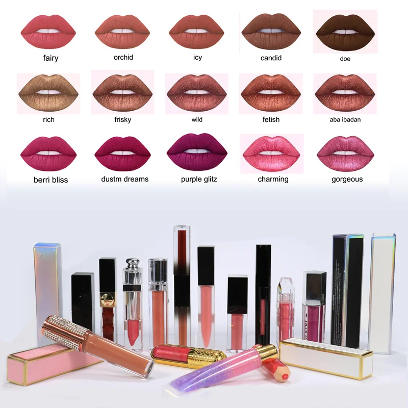 
Private Label lipstick Waterproof moisturizing lipgloss base versagel lip gloss 