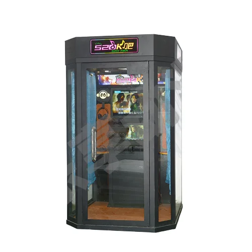 Funpark Indoor Playground Singing Bar Room House Mini Ktv Booth Room Coin Operated Karaoke Machine