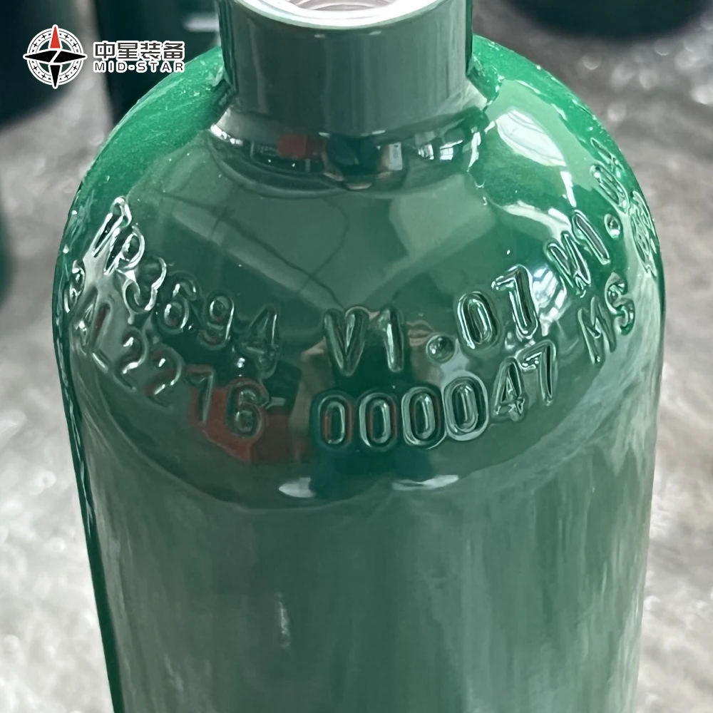 Портативный промышленный газовый баллон от производителя для общего газа кислорода азота аргона CO2 безопасное хранение и стабильность 6 л 8 10