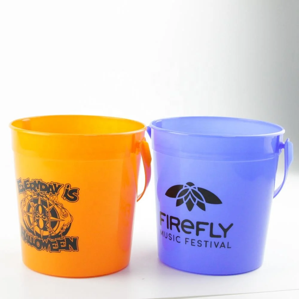 32OZ Bacardi Handled cold drink bucket