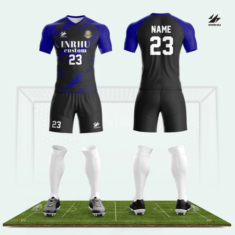 2024 Unisex High Quality Custom Soccer Sportswear New Style Retro Football Team Jersey with Logo for Adults Kids OEM Service