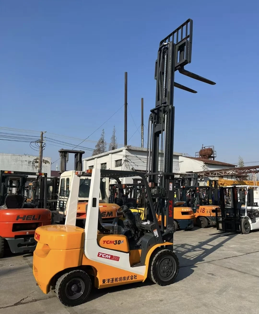 3 t 4 5 m Fd30 автоматическая цена Cpcd 50 тонн дизельный управляемый пневматический Автопогрузчик