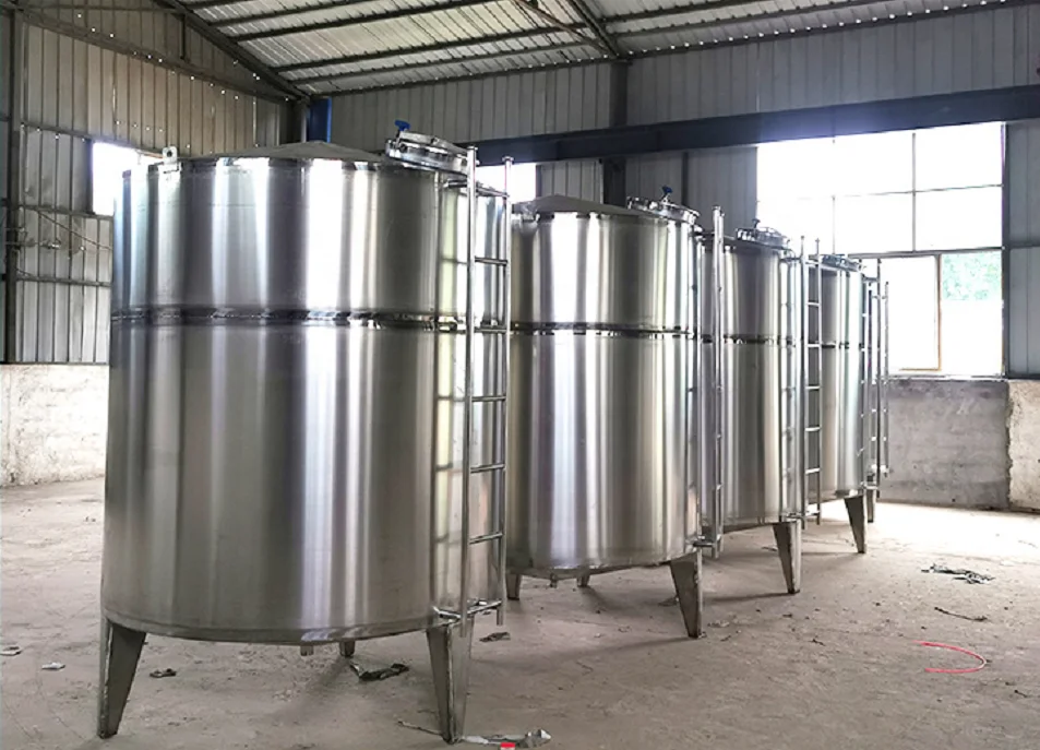 Custom Sealed Storage Tank Stainless Steel Sealed Water Tank Cosmetics Food Cooling Tank