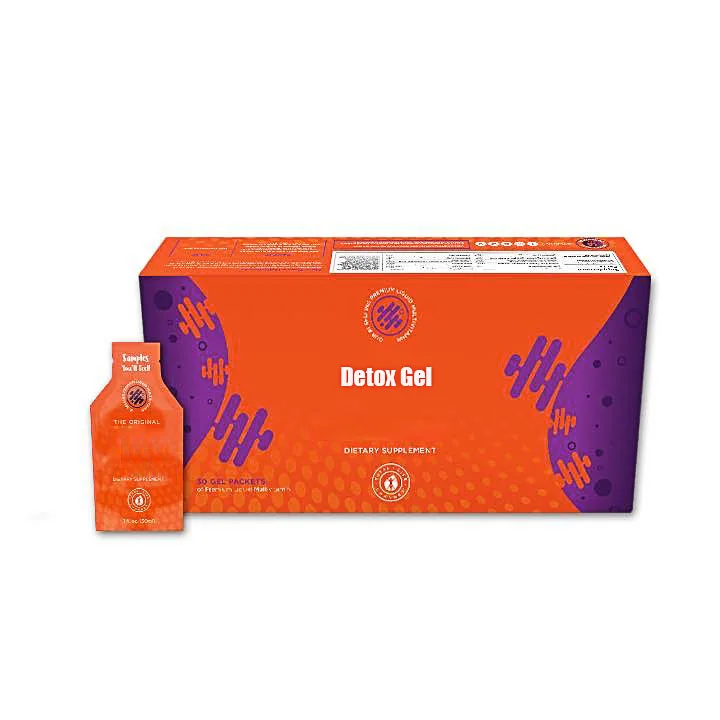 Multivitamin Detox Gel Packet Slimming Liquid Drink Boost Energy Weight Management Supplement